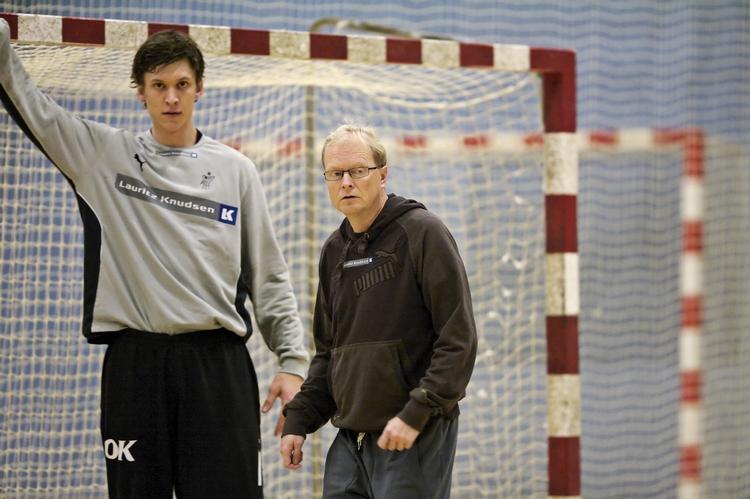 Niklas Landin fyldte 20 år i fredags og bliver den yngste i Ulrik Wilbeks VM-trup. Arkivfoto. 