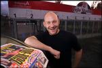 Thomas Gravesen for Vejle Stadion dengang han stadig talte med pressen. Arkivfoto. 
