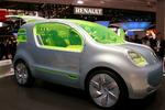 Det kunne blive en elbil i stil med denne, danskerne kommer til at køre i fra 2011. Renault ZE Concept ser ud til at være baseret på en Kangoo, og vil derfor være rummelig og praktisk. 