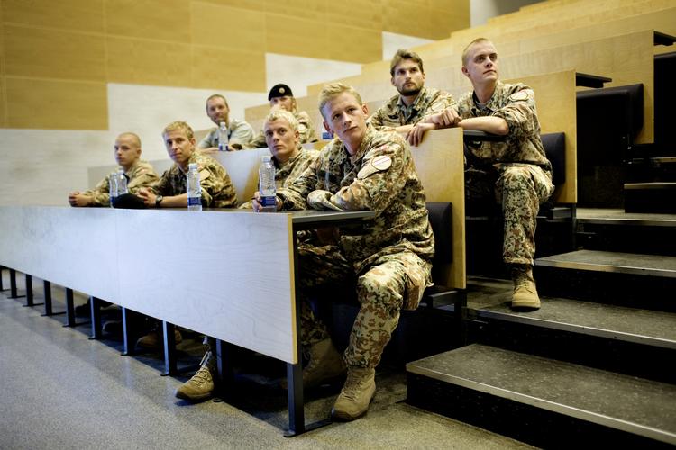 Hold fem fra Afghanistan hjemme på Høvelte kaserne i august. Nu skal Danmark sende hold syv afsted. (Arkivfoto) 