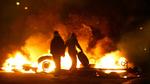 Beboere i Rosengård-kvarteret oprettede kort før jul brændende barrikader, da en kældermoské i bydelen blev ryddet. 