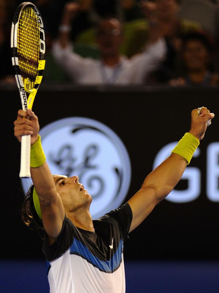 Rafael Nadal har slået Federer i fem grandslam-finaler. 