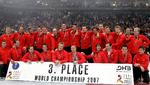 Det blev senest til dansk bronze ved VM i 2007. 