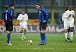 Hverken Julio Cruz eller Zlatan Ibrahimovic kunne finde vejen til målet for Inter i kampen mod Torino. 