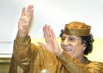 Libyens leder Moammar Gadhafi er ny leder af den Afrikanske Union. 