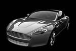 Forfra ser man ikke, at Aston Martin Rapide faktisk er en familiebil med fire døre og plads til fire personer. 