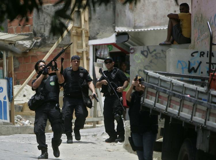 En FN-rapport viser, at politiet i Rio de Janeiro dræber tre mennesker om dagen. Arkivfoto. 