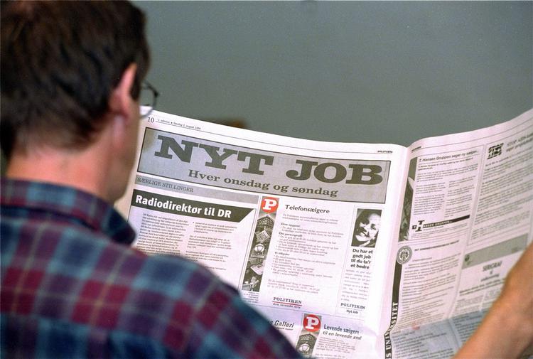 Mange danskere påvirkes af den økonomiske krise, som vil vokse i 2009. Nogen skal ud og se efter nyt job, fordi deres arbejdsplads går konkurs. Arkivfoto. 