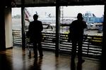 Et fly fra lavprisselskabet Air Berlin i Københavns Lufthavn. Arkivbillede. 