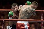 Mikkel Kessler taber til Joe Calzaghe på point i VM-braget i  Cardiff 4. november 2007 (arkivfoto). 