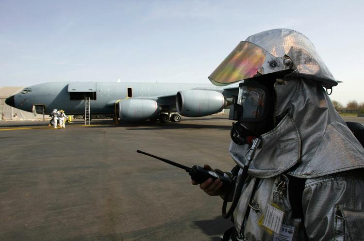 USA's luftbase i Kirgistan har spillet en vigtig rolle landets indsats i Afghanistan. Nu ser det ud til, at kirgiserne vil stoppe USA's brug af basen. Arkivfoto 
