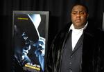 Skuespiller Jamal Woolard , her fotograferet ved rapperfilmens premiere i New York, har fået fornem kritik for sin indsats i 'Notorious'. 
