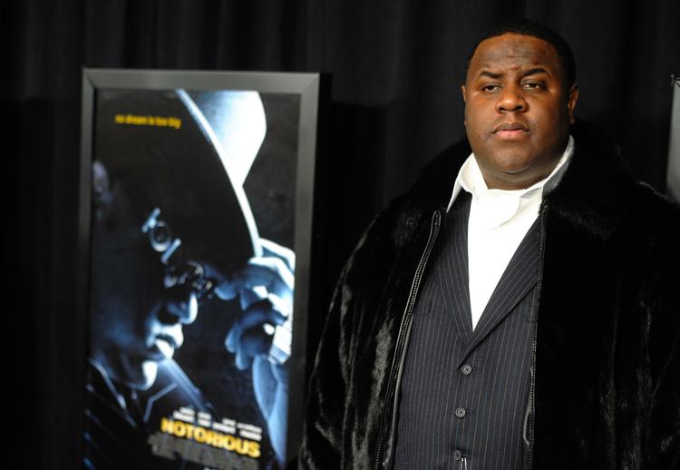 Skuespiller Jamal Woolard , her fotograferet ved rapperfilmens premiere i New York, har fået fornem kritik for sin indsats i 'Notorious'. 