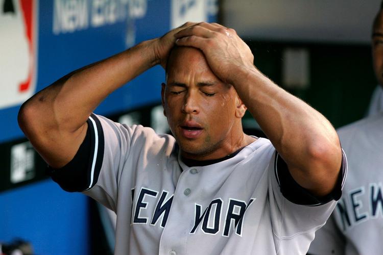 Alex Rodriguez vil ikke udtale sig om sit påståede brug af anabole steroider i 2003. Arkivfoto. 