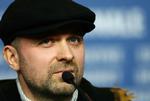 Svenske Lukas Moodysson på pressemødet for 'Mammoth', der deltager i hovedkonkurrencen ved Berlinalen. 