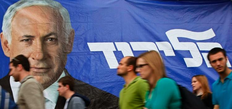 Ifølge meningsmålinger vil israelernes stemmer give statsministerposten til Likud-lederen Netanyahu. (Arkivfoto) 
