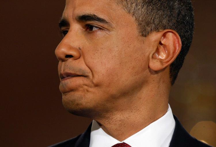 Præsident Barack Obama kalder dopingsagen i Baseball-ligaen for deprimerende nyt. Arkivfoto. 