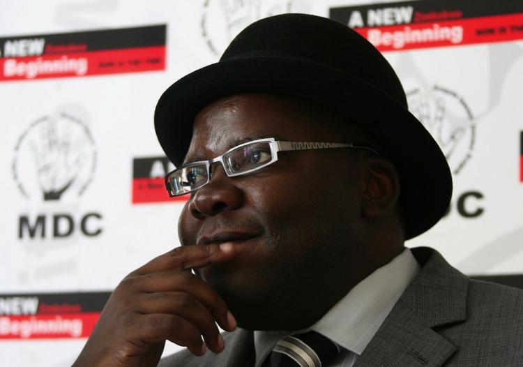 Tendai Biti. Arkivbillede. 
