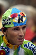 Alejandro Valverde styrtede lige før målstregen i dagens løb på Mallorca. Arkivfoto 
