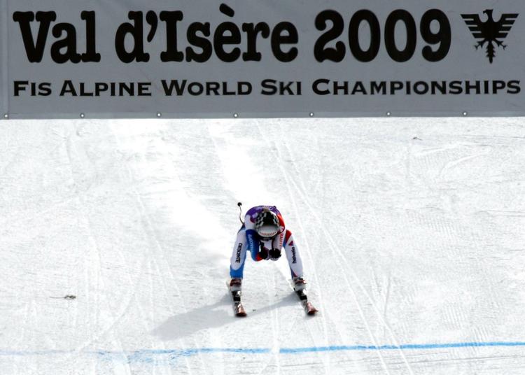 Tirsdag var der hviledag ved VM i Val D'Isere. Onsdag bliver der heller ikke afviklet konkurrencer. Vejret er skyld i, at Lara Gut og resten af det schweiziske landshold ikke kommer i aktion i dag. Arkivfoto. 