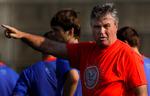 Hiddink er vendt på en tallerken på mindre end 24 timer. Arkivfoto. 