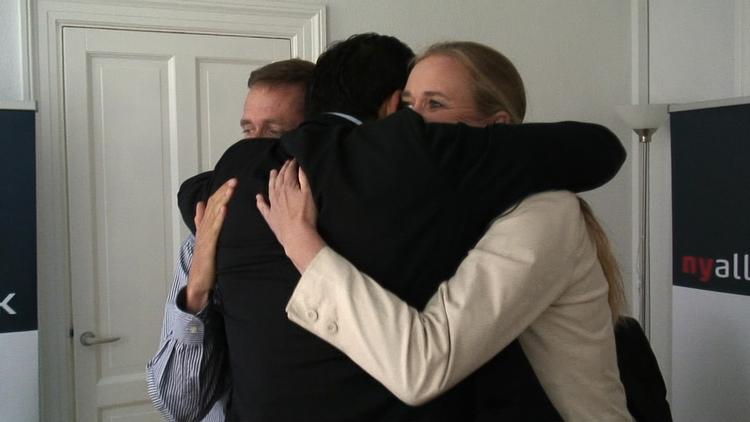 Dokumentarfilmen handler om dannelsen og opløsningen af Ny Alliance, med Naser Khader, Gitte Seeberg og Anders Samuelsen som frontfigurer. Foto: DR 