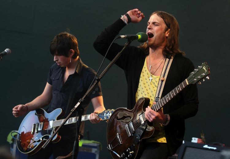 Koncerten i KB Hallen var omgærdet af fotokontrakt, som Politiken ikke skriver under på grundet begrænsninger i ophavsret. Billedet her er fra en koncert i Austin, Texas, 2007. 
