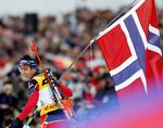 Bjørndalen sikrer Norge endnu en guldmedalje. Arkivfoto. 