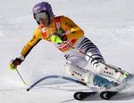Maria Riesch har vundet sin første VM-medalje. 