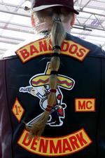 250 Bandidos-rockere mødtes til fest, hvor Politi og Skat dukkede op som ubudne gæster (arkivfoto). 