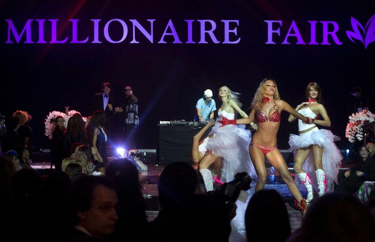 De rigeste russere er blevet knap så rige, men mon ikke de alligevel havde råd til at gå til 'the Millionaire Fair' i Moskva i november. 