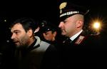 Italiensk politi ved en tidligere arrestation af en mistænkt mafialeder. (Arkvifoto) 