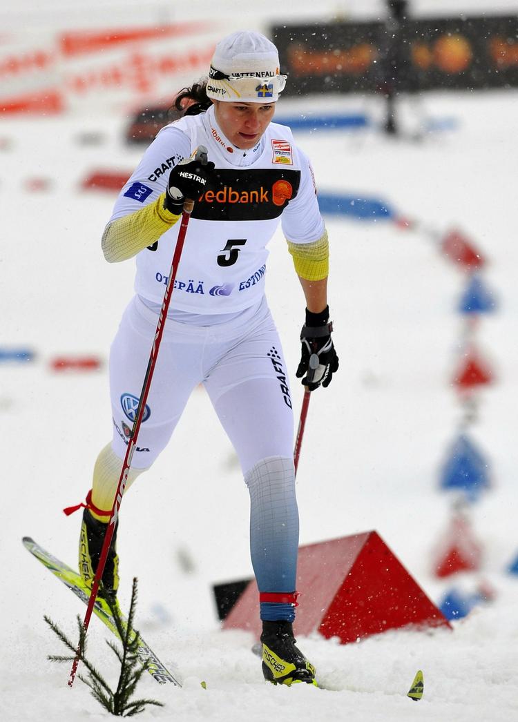 Britta Norgren kommer ikke til starte i VM's første konkurrence. Hun er faldet for de blodregler FIS indførte i 2006. Arkivfoto. 