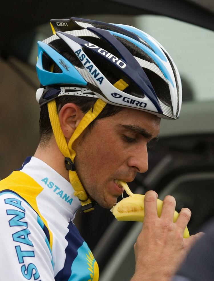 Astanas spanske stjerne Alberto Contador. Arkivfoto. 