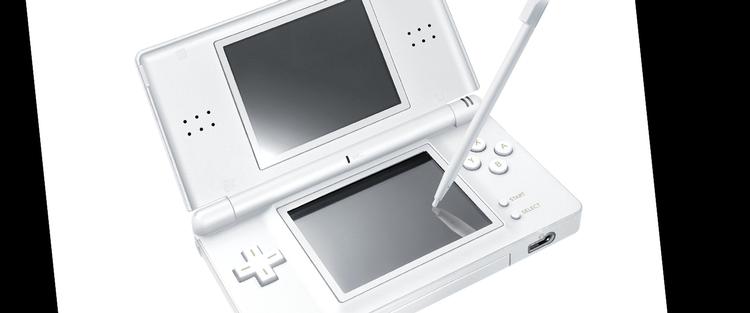 Nintendo DS er perfekt til togturen. Pressefoto. 