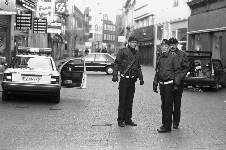 Blekingegadebanden  - der bl.a. har mordet på en politimand  i Købmagergade på samvittigheden - spiller en stor rolle i historikeren  Lars Hedegaards kommende bog.  Arkivfoto: Finn Frandsen 