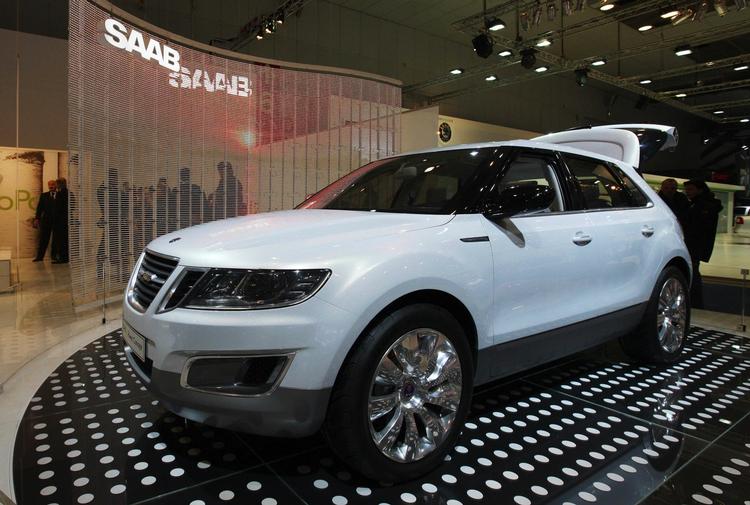 Et udkast til den nye Saab 9-4X, en firehjulstrækker, der kunne have givet Saab en tiltrængt salgsfremgang. 