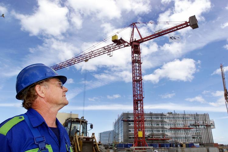 Den økonomiske krise kan nu for alvor mærkes inden for byggeriet. (Arkivfoto) 