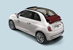 Fiat 500 C lukker solen og vinden ind. Premiere senere på året.Computerfoto 