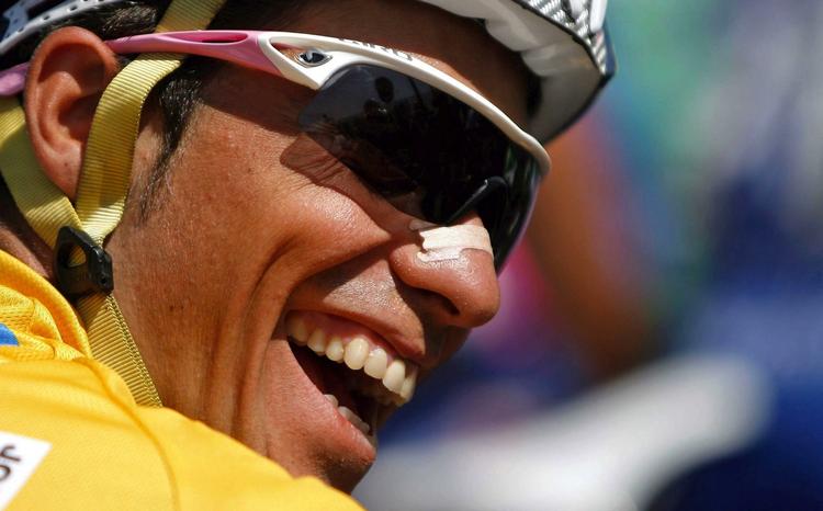 Spanske Alberto Contador fra Astana-holdet. Arkivfoto 