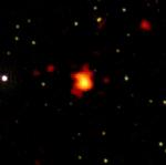 Glimtet fra universets pure ungdom set fra Nasas rumteleskob. 