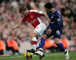 Dagen debutant, russeren Arshavin, viste gode takter i første halvleg, men tilførte ikke Arsenals spil meget i anden halvleg, hvor han blev skiftet ud efter 61 minutter. 