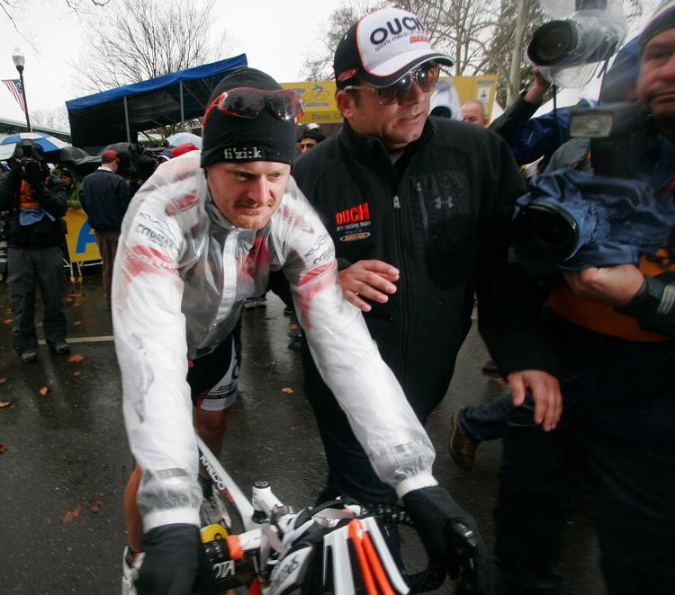 Floyd Landis er tilbage i sadlen. Arkivfoto. 