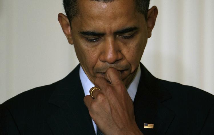 Barack Obama håber at kunne halvere budgetunderskuddet. 