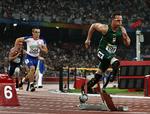 Oscar Pistorius eller 'Blade Runner' er, ifølge sin manager, snart klar til konkurrence igen. Arkivfoto. 