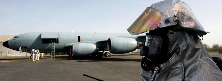 Snart er det slut med at bruge den kirgisiske Manas-luftbase, der hidtil har fungeret som stop and go-base for de op mod 150.000 amerikanske soldater, som hvert år cirkulerer ind og ud af Afghanistan fra Kirgisistan. Foto: Misha Japaridze 