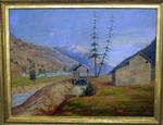 Et smukt billede som dette oliemaleri af Sutter's Mill i Coloma, Californien, malet af Charles Gillesspie, opfatter mænd og kvinder angiveligt på forskellige måder. Arkivfoto. 