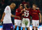 AS Roma-spilleren John Arne Riise (yderst til højre) har et særdeles godt kendskab til Arsenal fra sine 234 Premier League-kampe for Liverpool. 