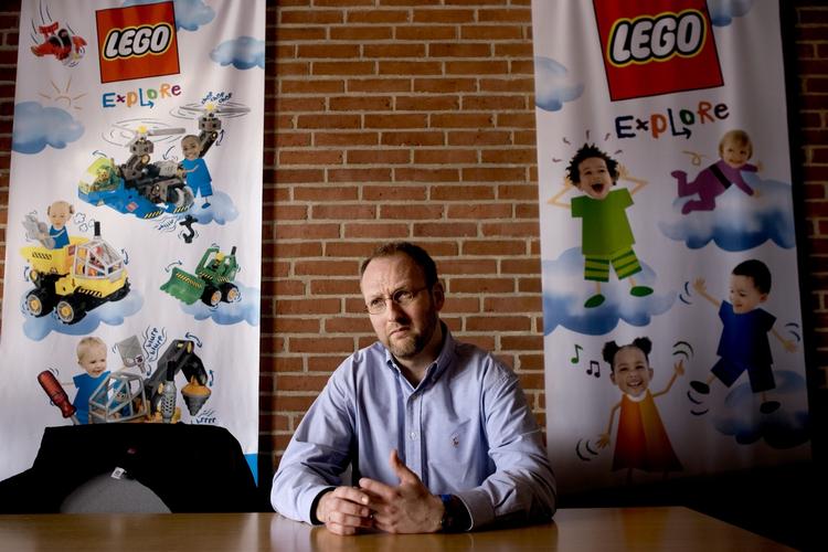 Jørgen Vig Knudsen, adm. direktør for Lego, giver opskriften på deres succes. Arkivfoto. 