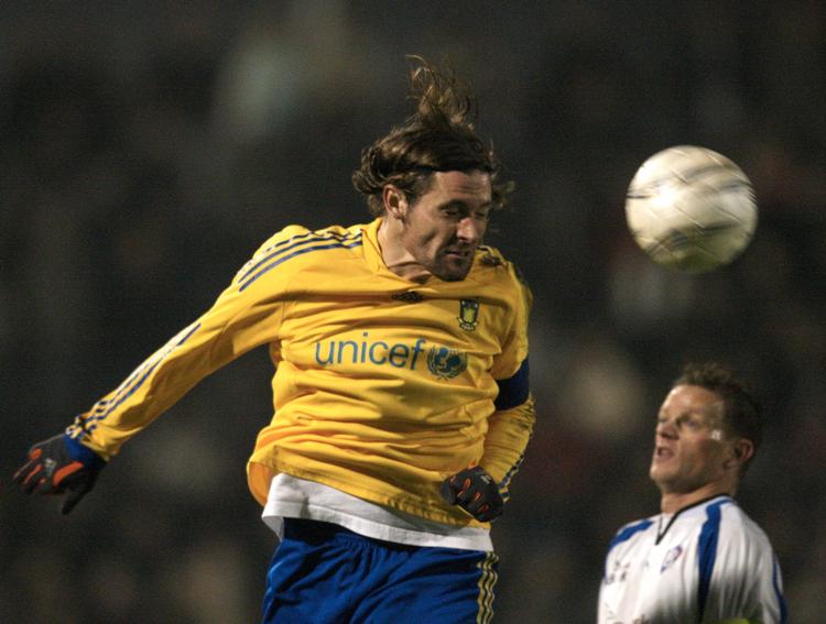 Peter Madsen udråber Brøndby til guldfavorit før sæsonens første kamp mandag mod FC København. Arkivfoto. 